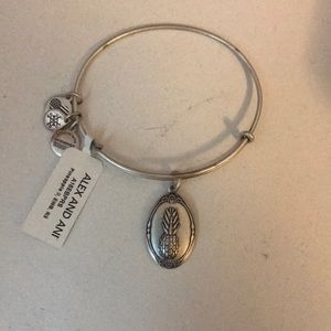 Alex and Ani Pineapple Charm Bracelet